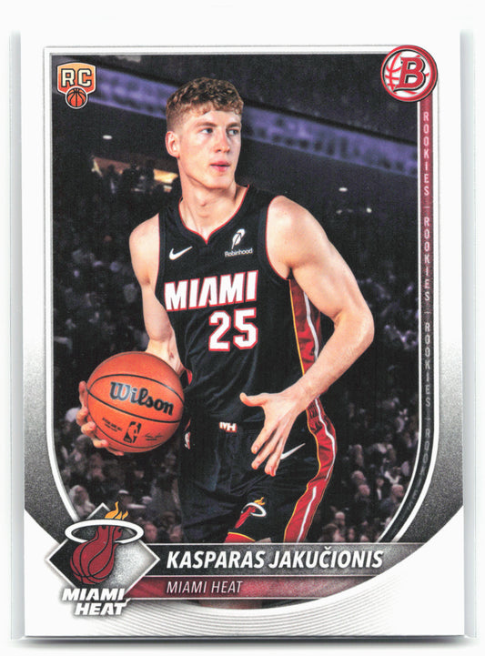 2025-26 Bowman #20 Kasparas Jakučionis