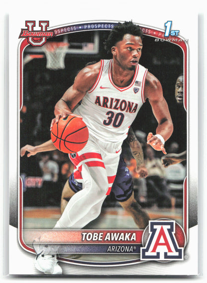 2025-26 Bowman #BPP-79 Tobe Awaka Prospects