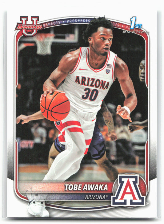 2025-26 Bowman #BPP-79 Tobe Awaka Prospects