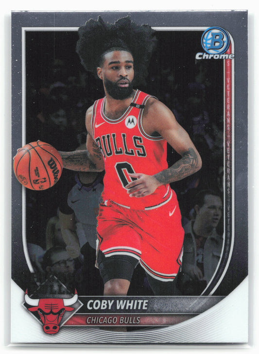 2025-26 Bowman #BCV-71 Coby White Chrome