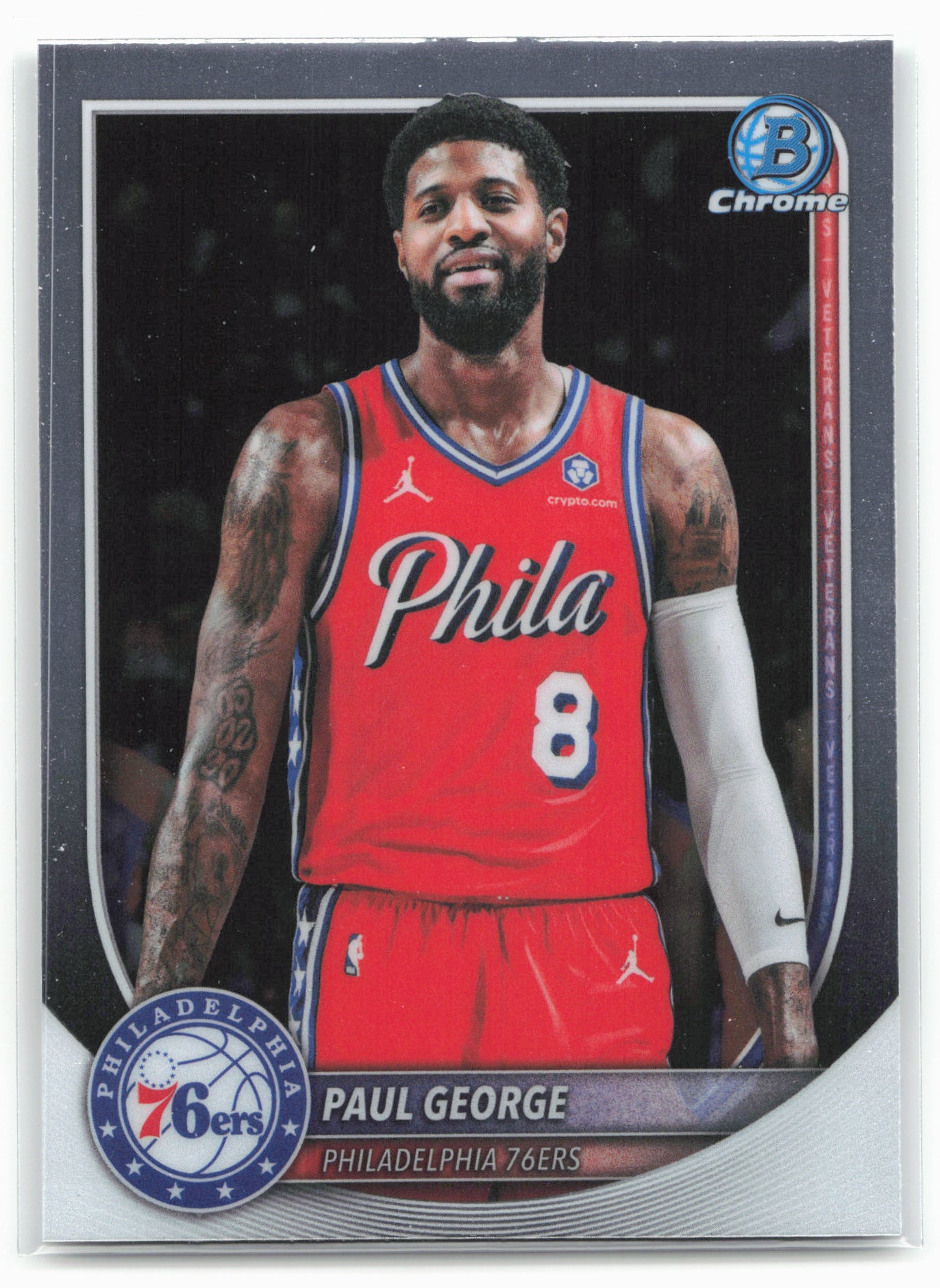 2025-26 Bowman #BCV-154 Paul George Chrome