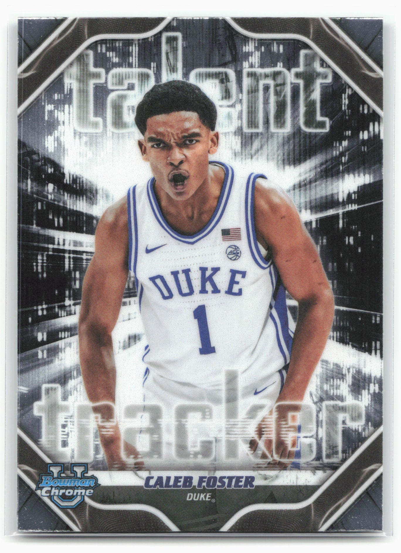 2025-26 Bowman #TT-16 Caleb Foster Talent Tracker