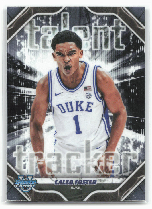 2025-26 Bowman #TT-16 Caleb Foster Talent Tracker