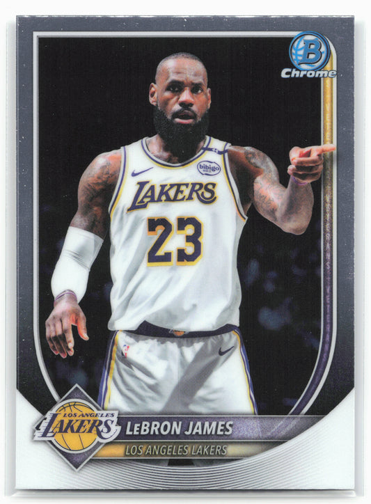 2025-26 Bowman #BCV-121 LeBron James Chrome