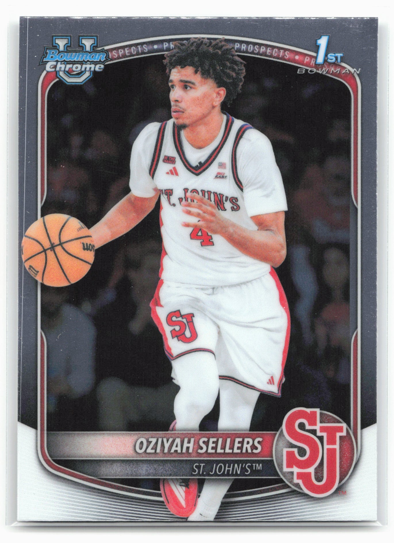 2025-26 Bowman #BCP-87 Oziyah Sellers Chrome Prospects