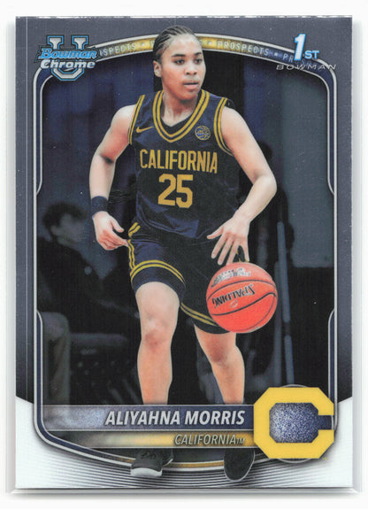 2025-26 Bowman #BCP-76 Aliyahna Morris Chrome Prospects