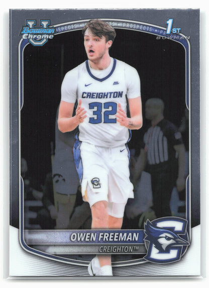 2025-26 Bowman #BCP-32 Owen Freeman Chrome Prospects
