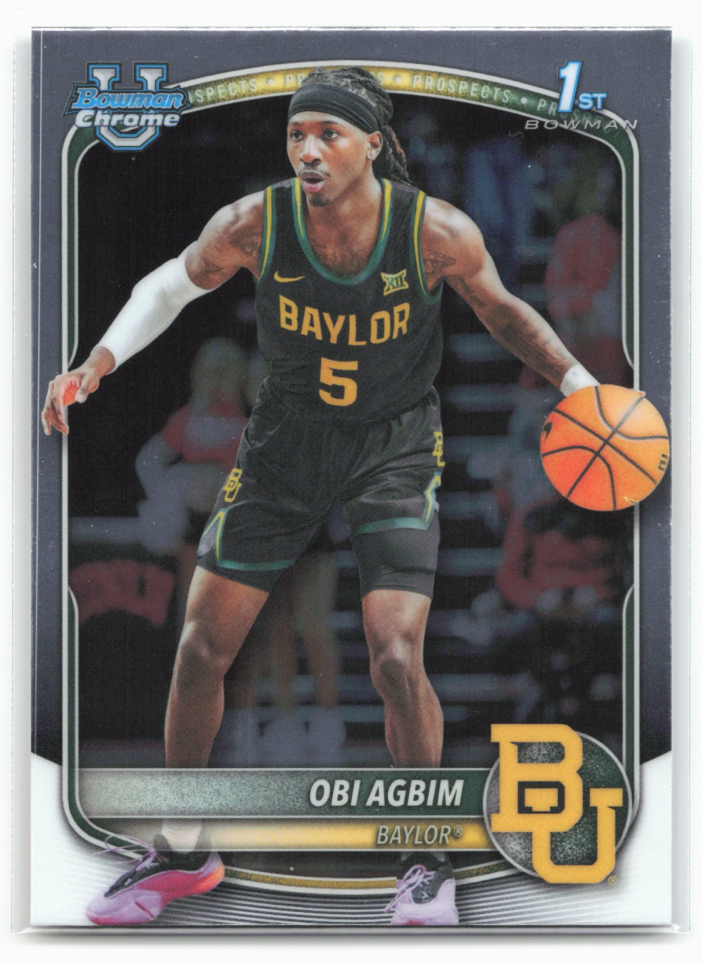 2025-26 Bowman #BCP-9 Obi Agbim Chrome Prospects