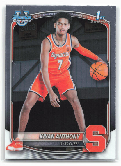 2025-26 Bowman #BCP-4 Kiyan Anthony Chrome Prospects