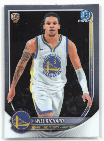 2025-26 Bowman #BCV-52 Will Richard Chrome