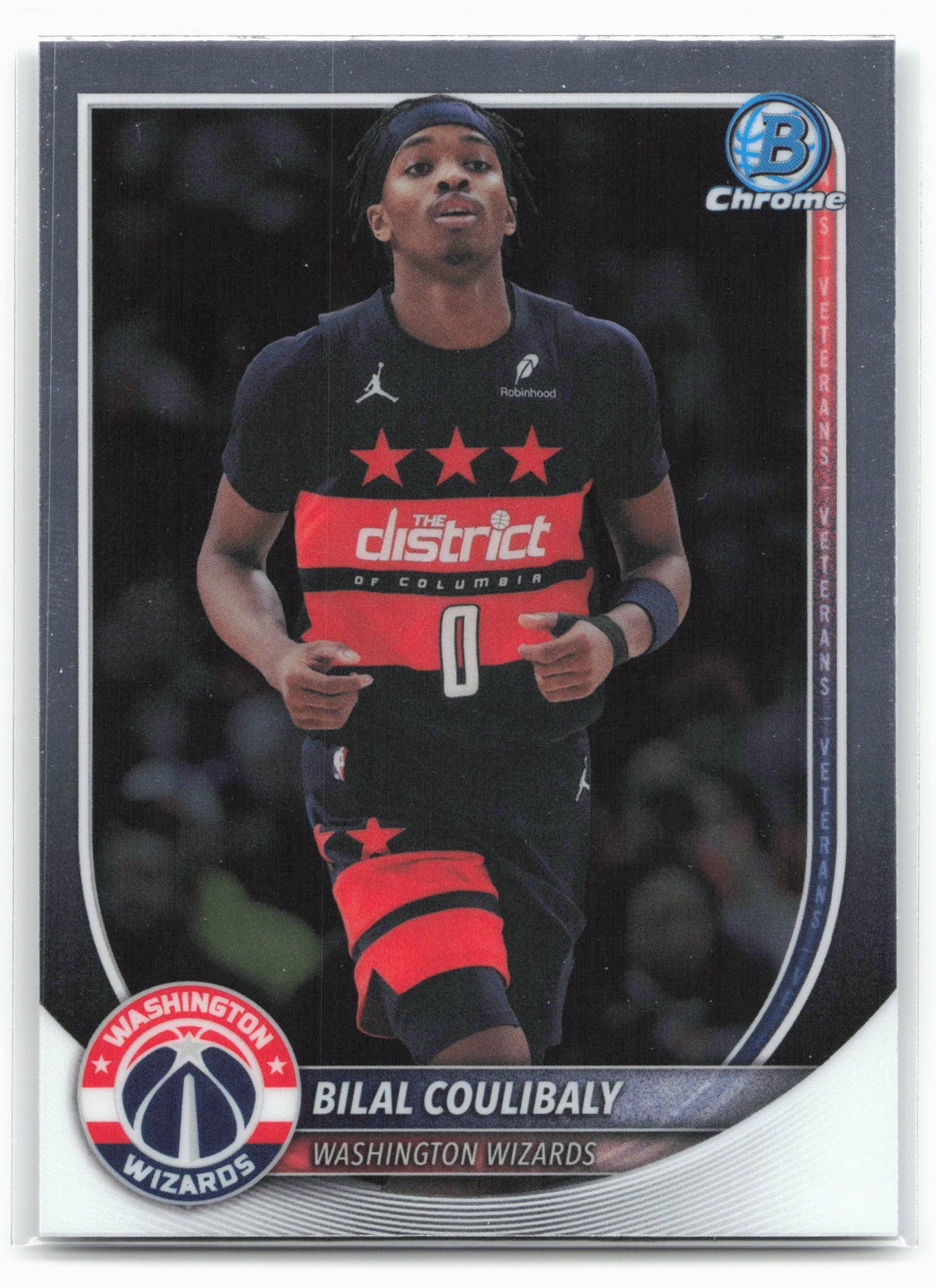 2025-26 Bowman #BCV-98 Bilal Coulibaly Chrome