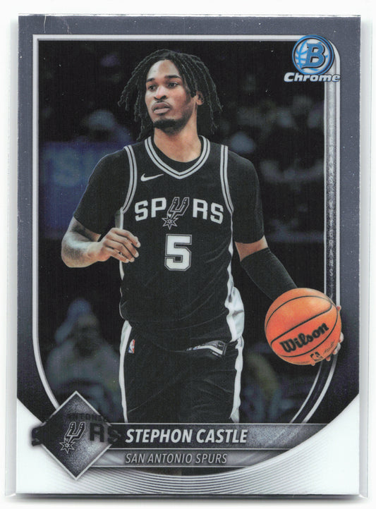2025-26 Bowman #BCV-145 Stephon Castle Chrome