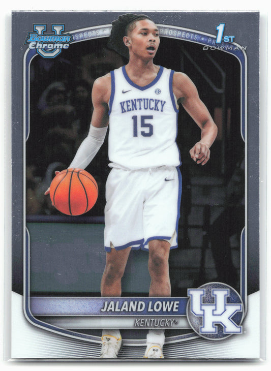 2025-26 Bowman #BCP-23 Jaland Lowe Chrome Prospects