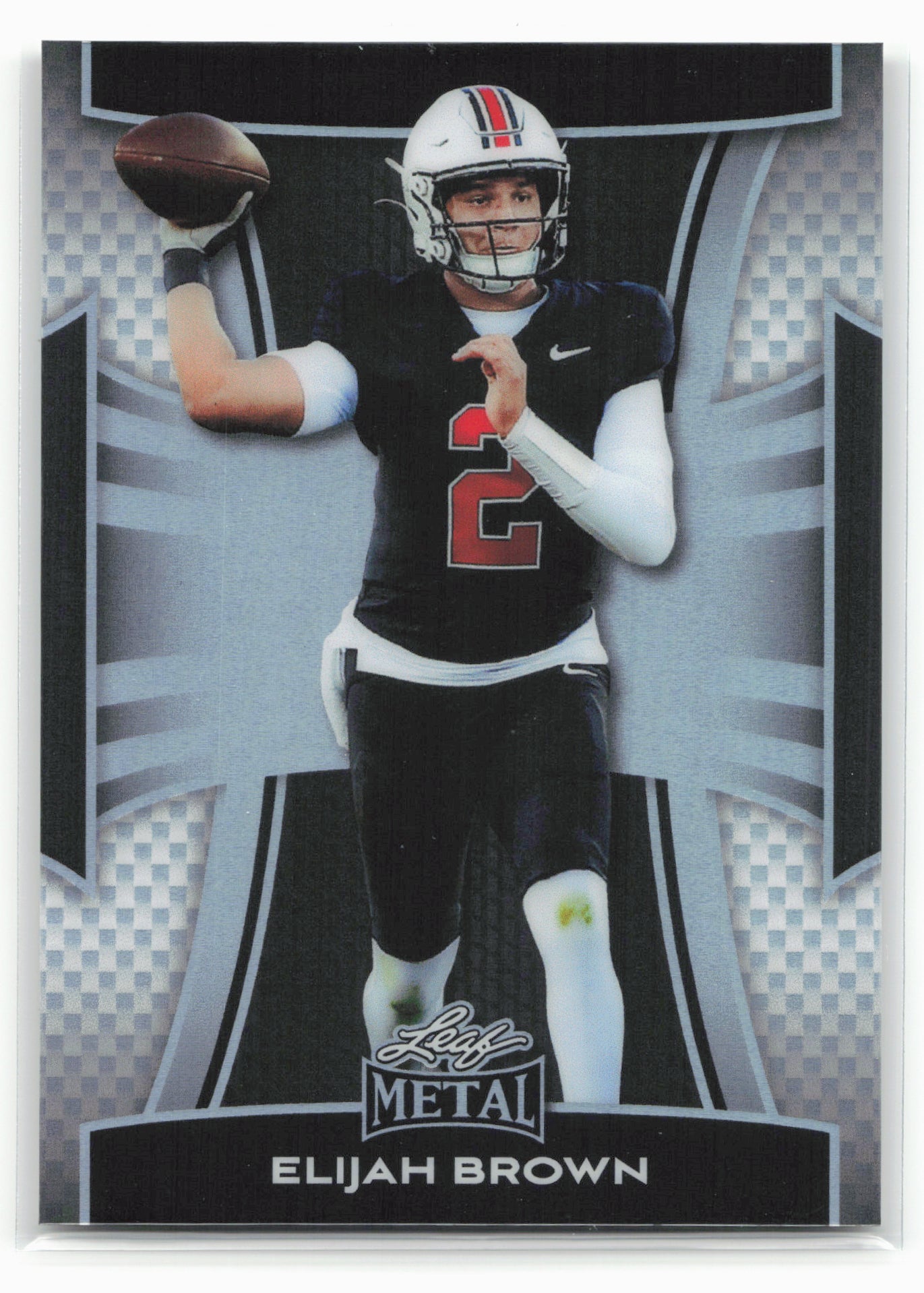 2025 Leaf Metal #55 Elijah Brown #/149