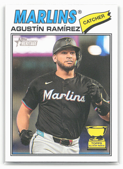 2026 Topps Heritage #13 Agustín Ramírez