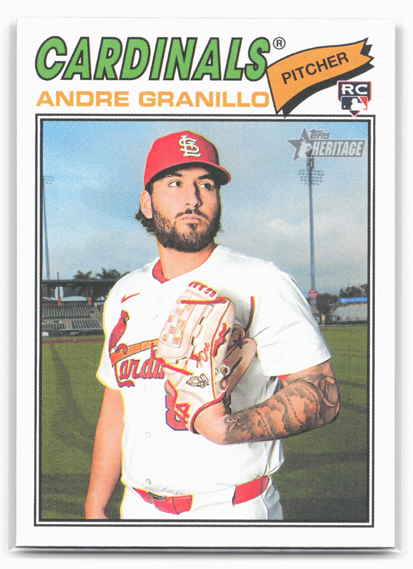 2026 Topps Heritage #32 Andre Granillo