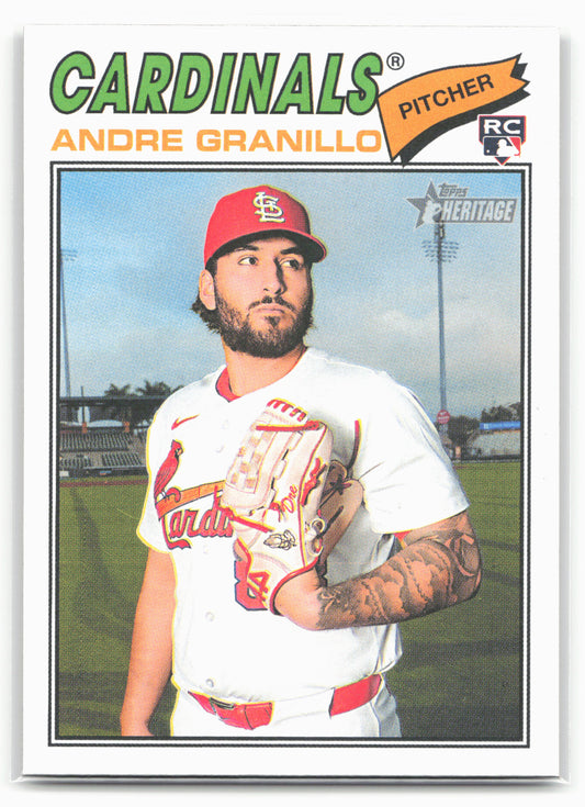 2026 Topps Heritage #32 Andre Granillo