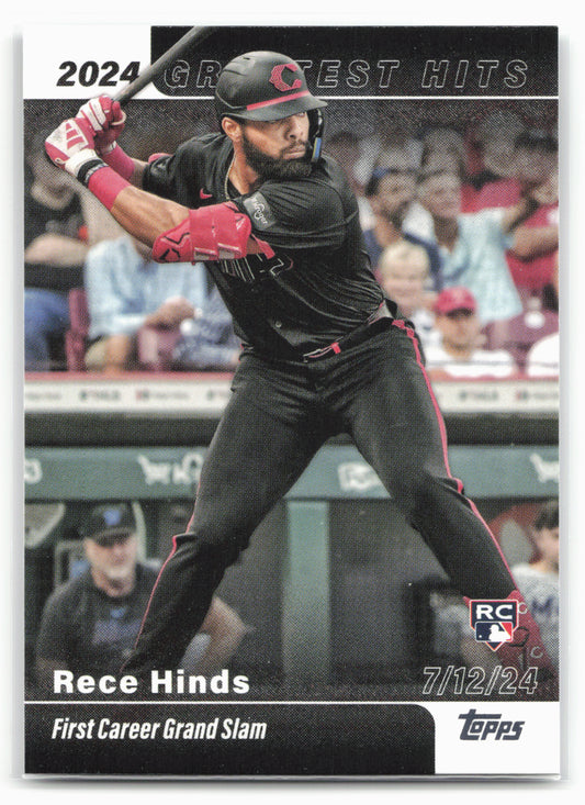 2025 Topps #GH-22 Rece Hinds 2024 Greatest Hits
