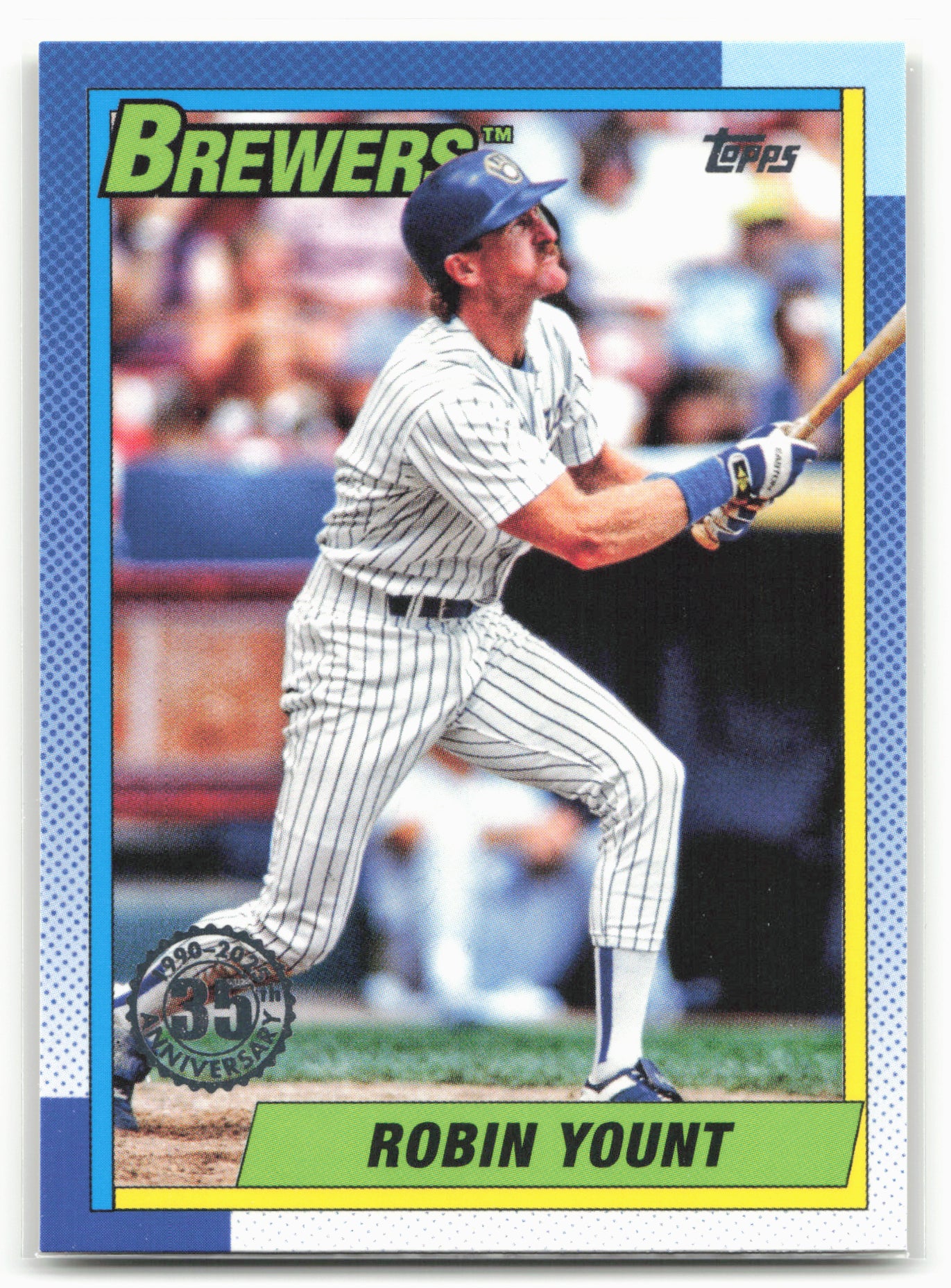 2025 Topps #T90-41 Robin Yount 1990 Topps Baseball 35th Anniversary (Series One)