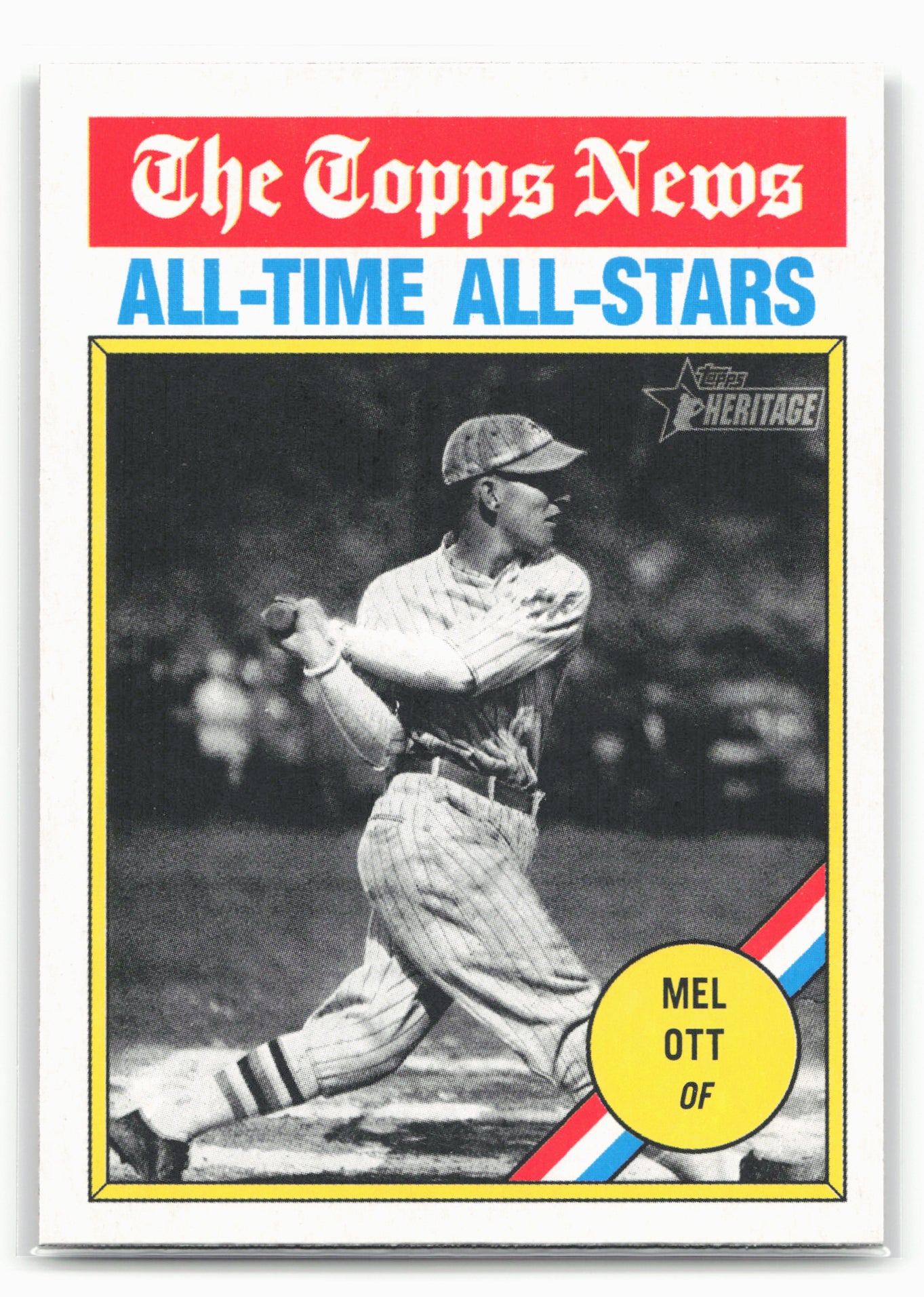 2025 Topps Heritage #348 Mel Ott