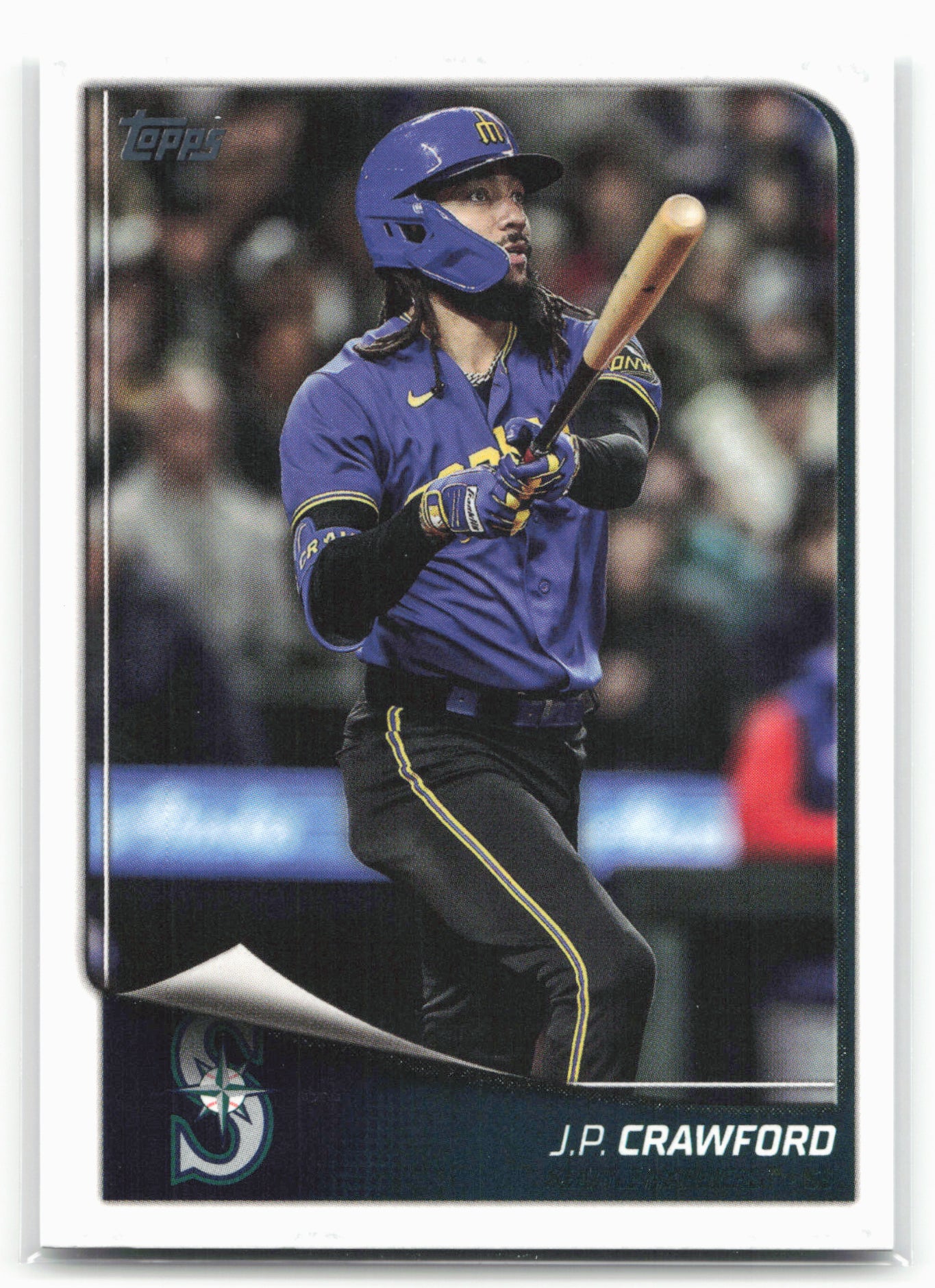2025 Topps #25 J.P. Crawford Flagship Collection (Series One)