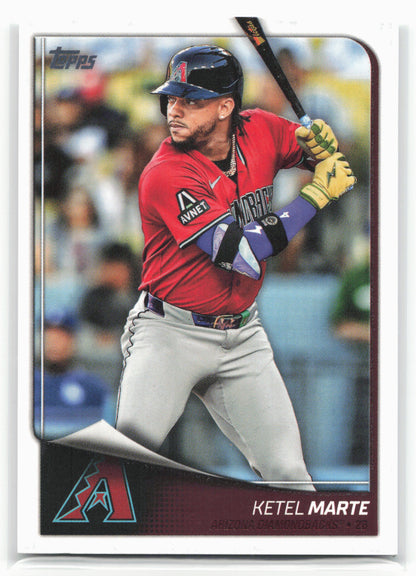 2025 Topps #32 Ketel Marte Flagship Collection (Series One)
