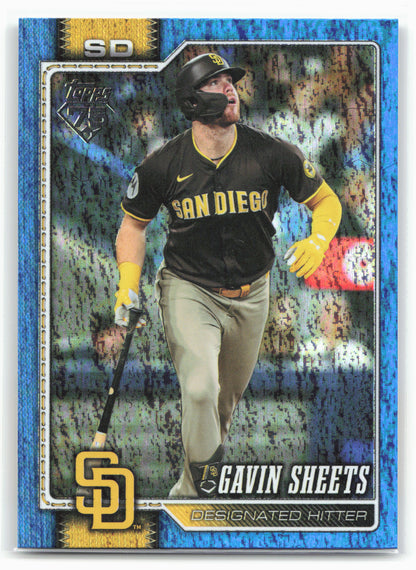 2026 Topps #216 Gavin Sheets Blue Holo Foil #/150
