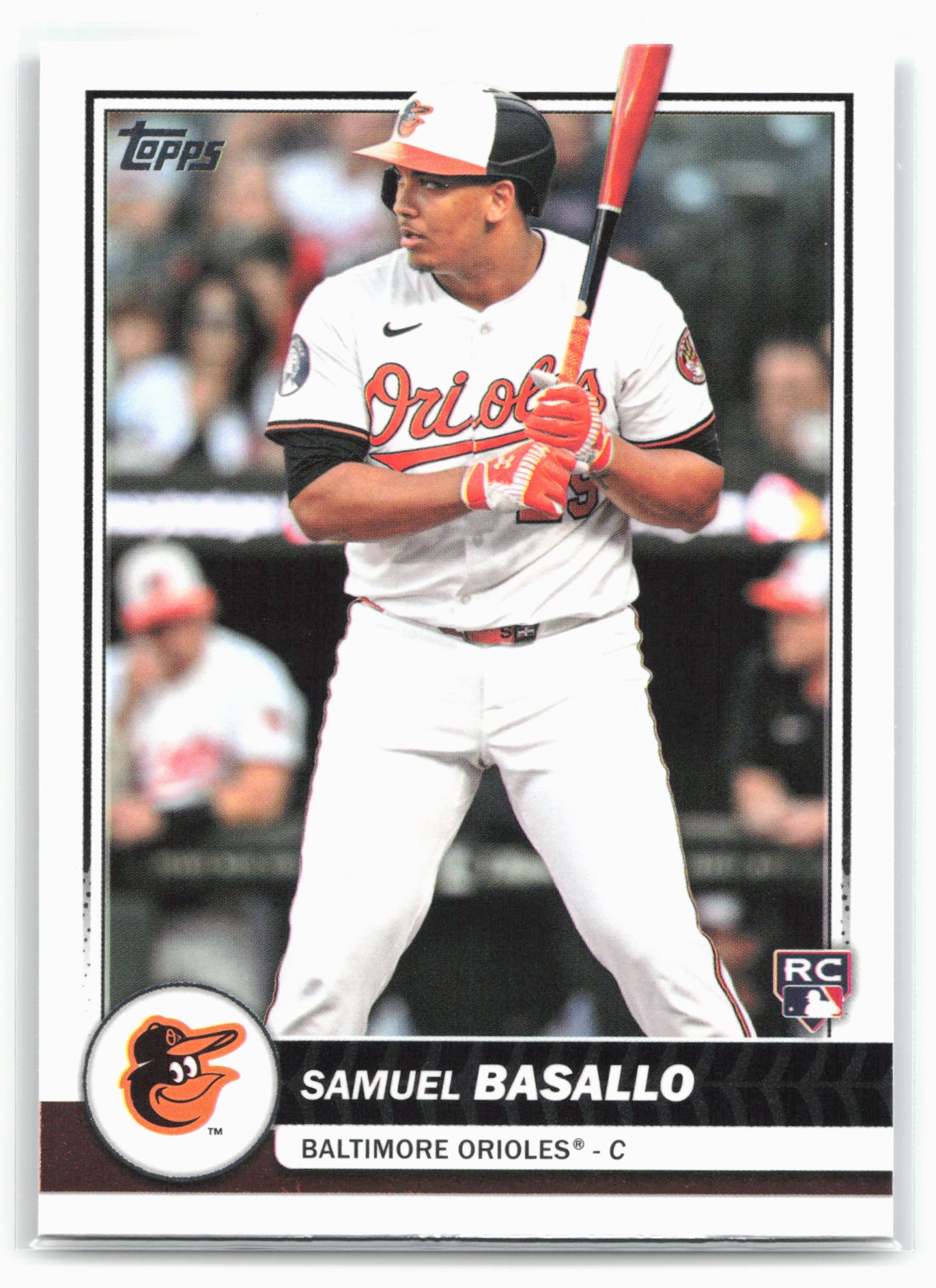 2026 Topps #30 Samuel Basallo Flagship Collection