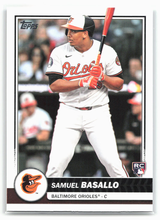 2026 Topps #30 Samuel Basallo Flagship Collection