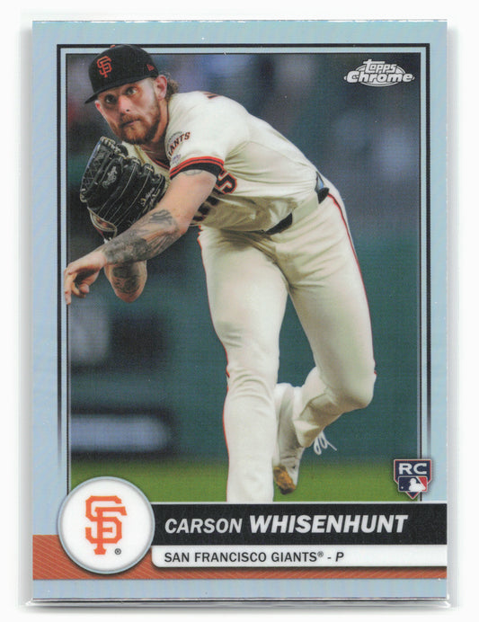 2026 Topps #61 Carson Whisenhunt Flagship Collection Chrome