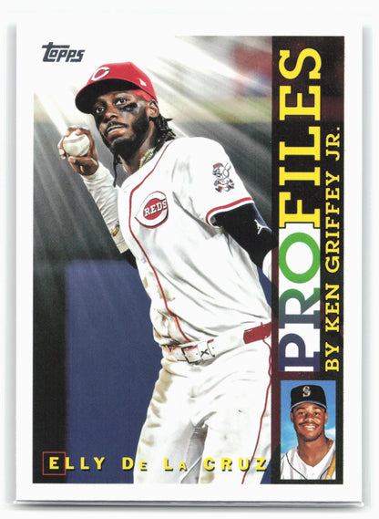 2026 Topps #TP-5 Elly De La Cruz Topps Profiles