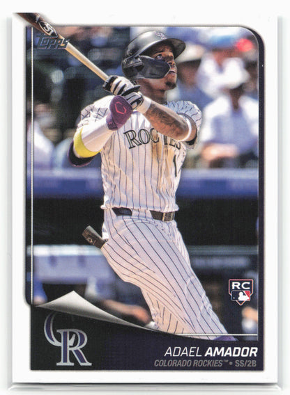 2025 Topps #10 Adael Amador Flagship Collection (Series One)