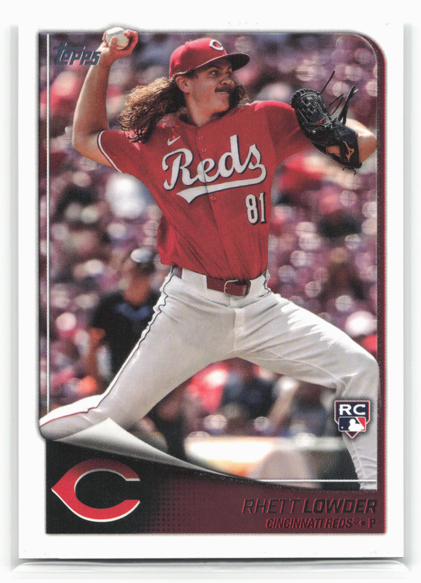 2025 Topps #38 Rhett Lowder Flagship Collection (Series One)