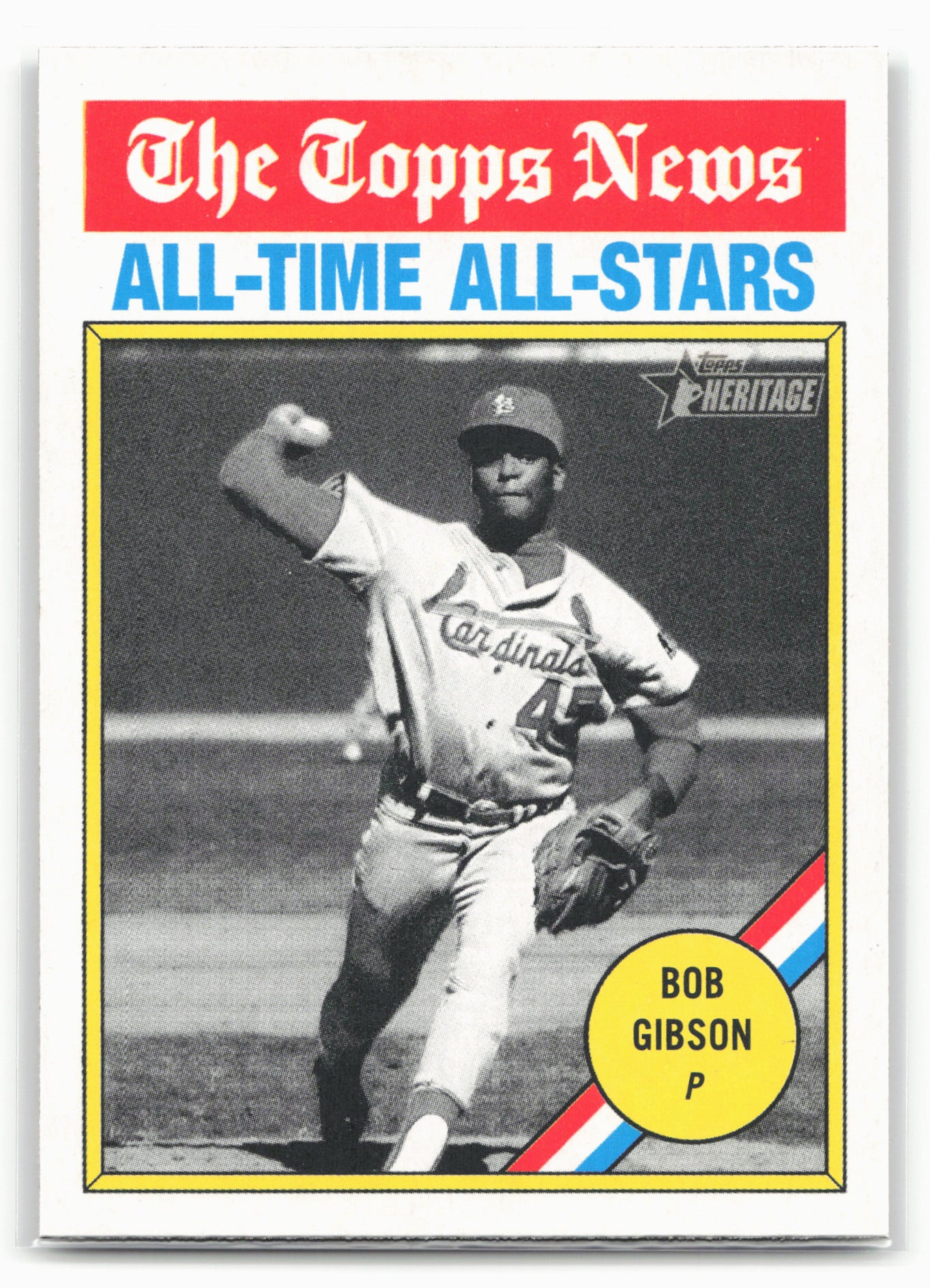2025 Topps Heritage #342 Bob Gibson