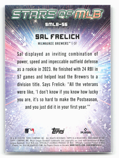 2024 Topps #SMLB-56 Sal Frelick Stars of MLB