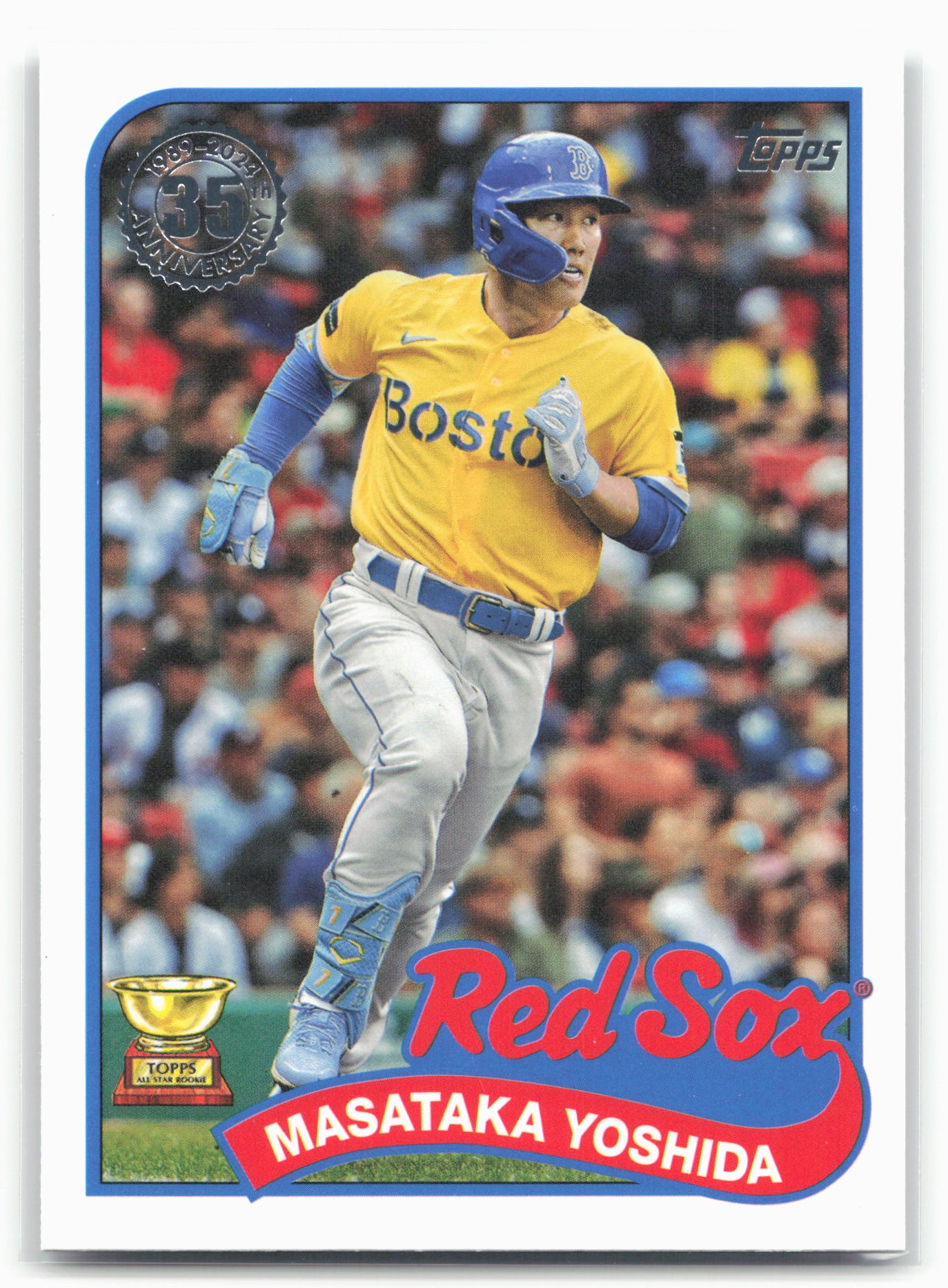 2024 Topps #89B-14 Masataka Yoshida 1989 Topps Baseball 35th Anniversary