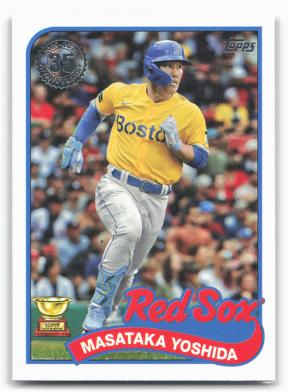 2024 Topps #89B-14 Masataka Yoshida 1989 Topps Baseball 35th Anniversary