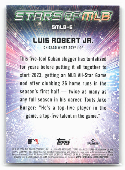 2024 Topps #SMLB-6 Luis Robert Jr. Stars of MLB