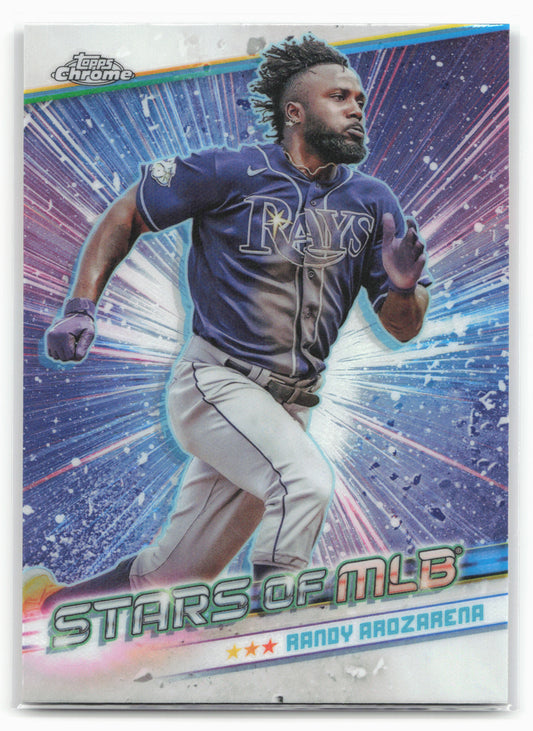 2024 Topps #CSMLB-52 Randy Arozarena Stars of MLB Chrome