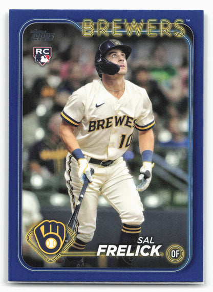 2024 Topps #76 Sal Frelick Royal Blue