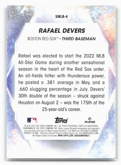 2023 Topps #SMLB-4 Rafael Devers Stars of MLB