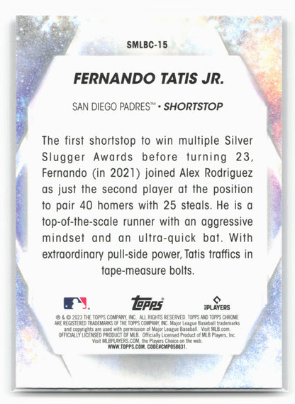 2023 Topps #SMLBC-15 Fernando Tatis Jr. Stars of MLB Chrome