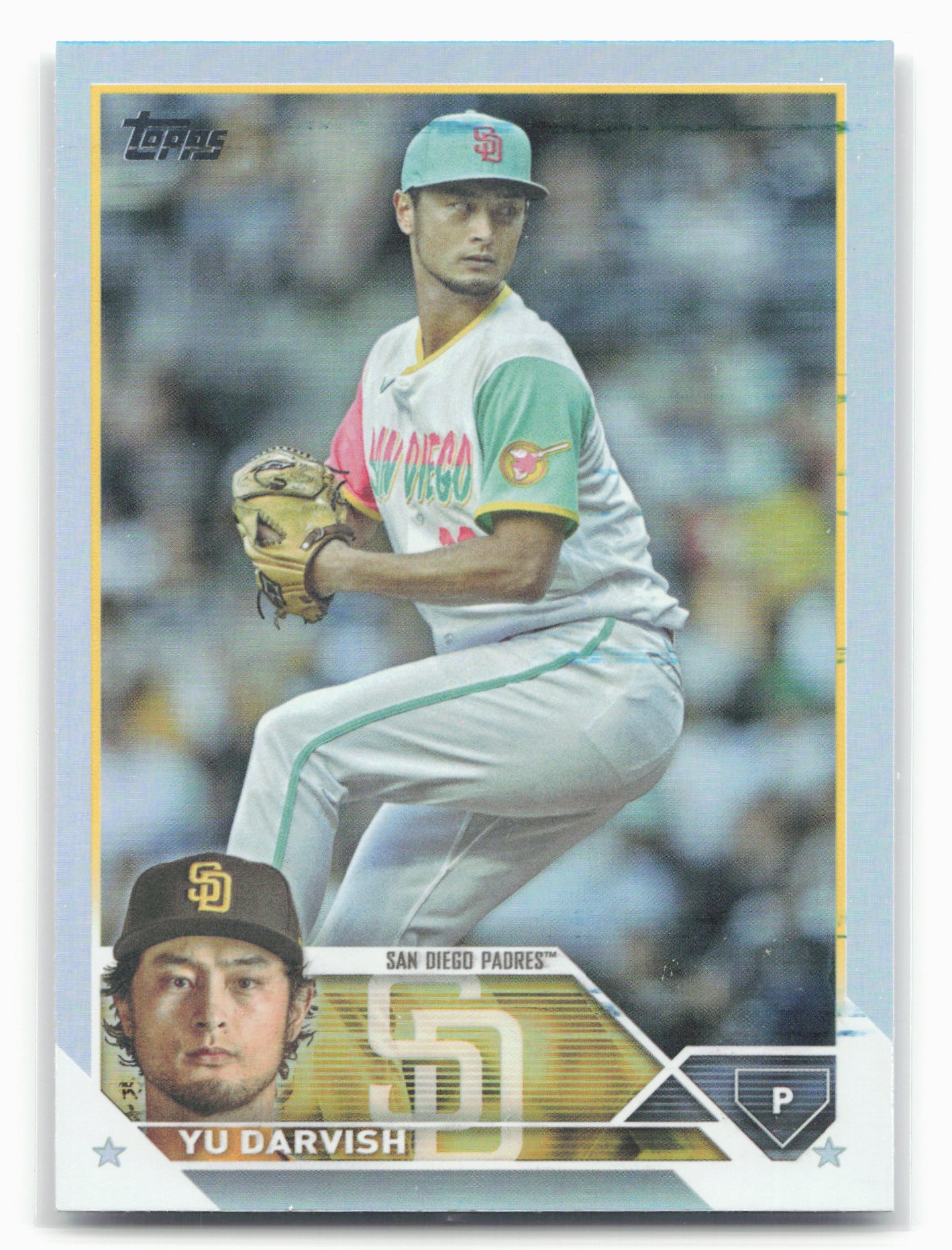 2023 Topps #279 Yu Darvish Rainbow Foil