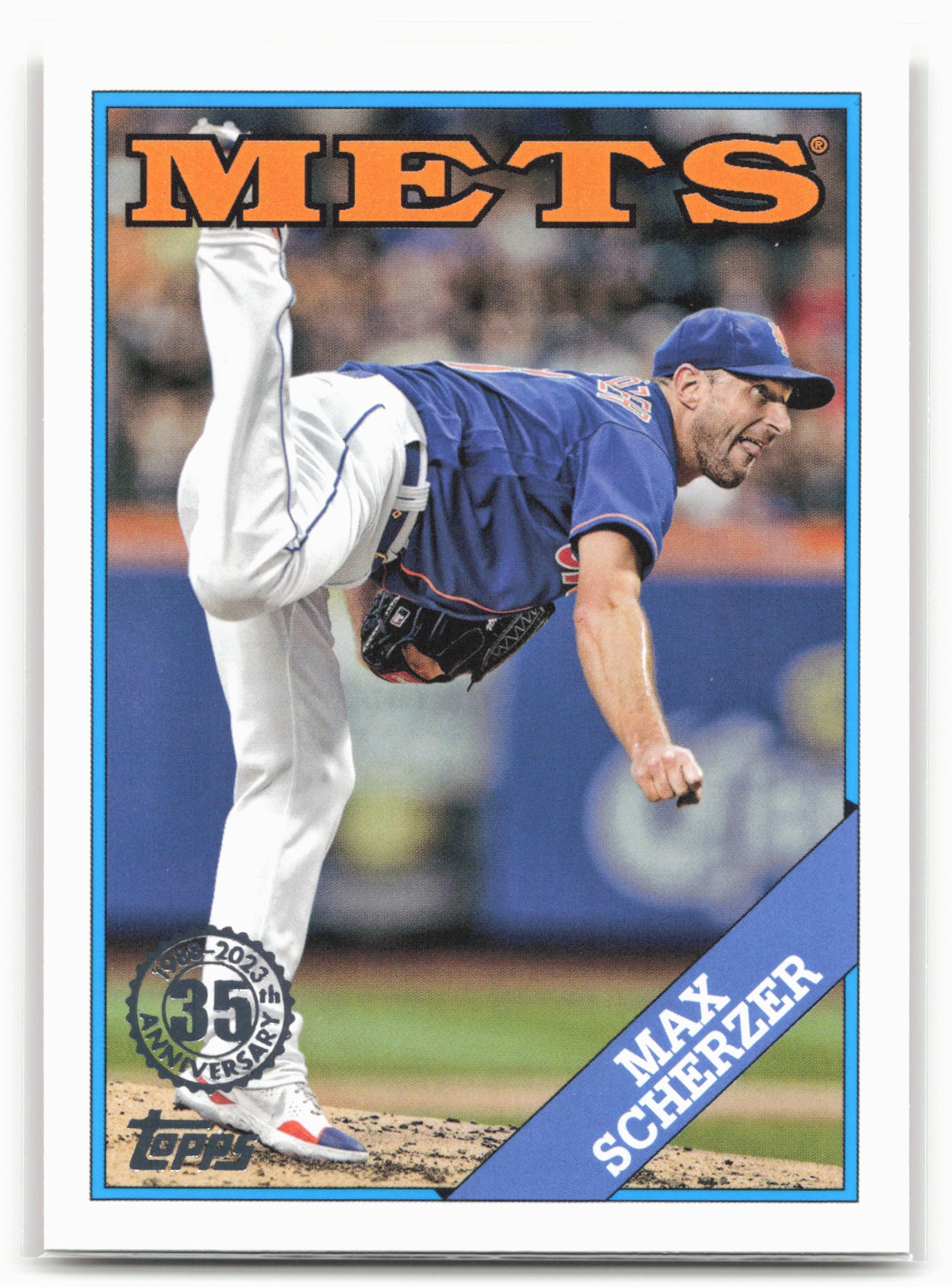 2023 Topps #T88-2 Max Scherzer 1988 Topps Baseball 35th Anniversary (Series One)