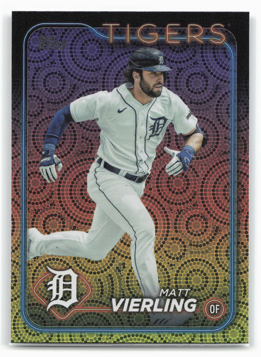 2024 Topps #375 Matt Vierling Holiday