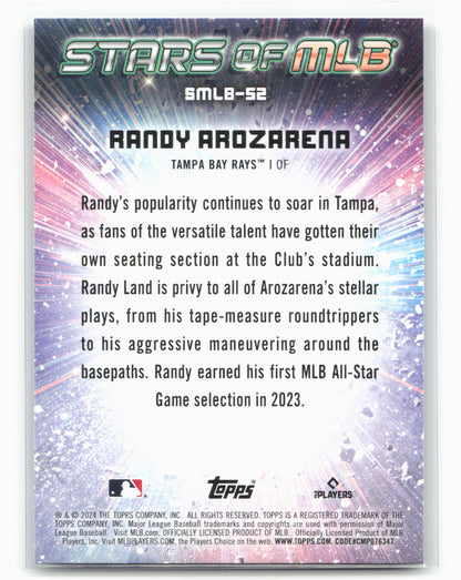 2024 Topps #SMLB-52 Randy Arozarena Stars of MLB