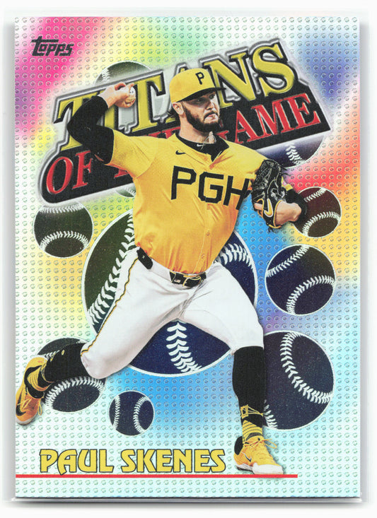 2026 Topps #TOG-14 Paul Skenes Titans of the Game