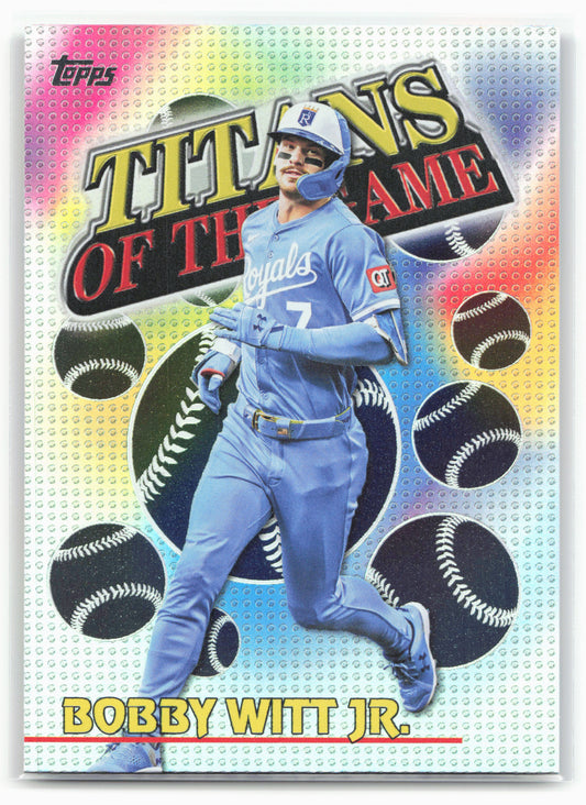 2026 Topps #TOG-16 Bobby Witt Jr. Titans of the Game