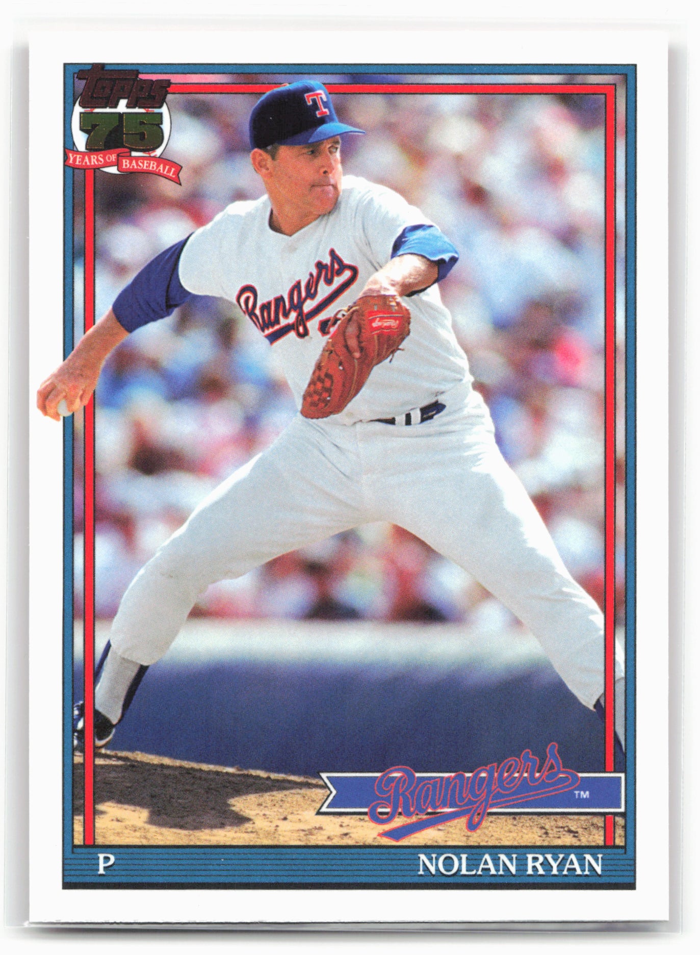 2026 Topps #T91-97 Nolan Ryan 1991 Topps Baseball 35th Anniversary (Series One)