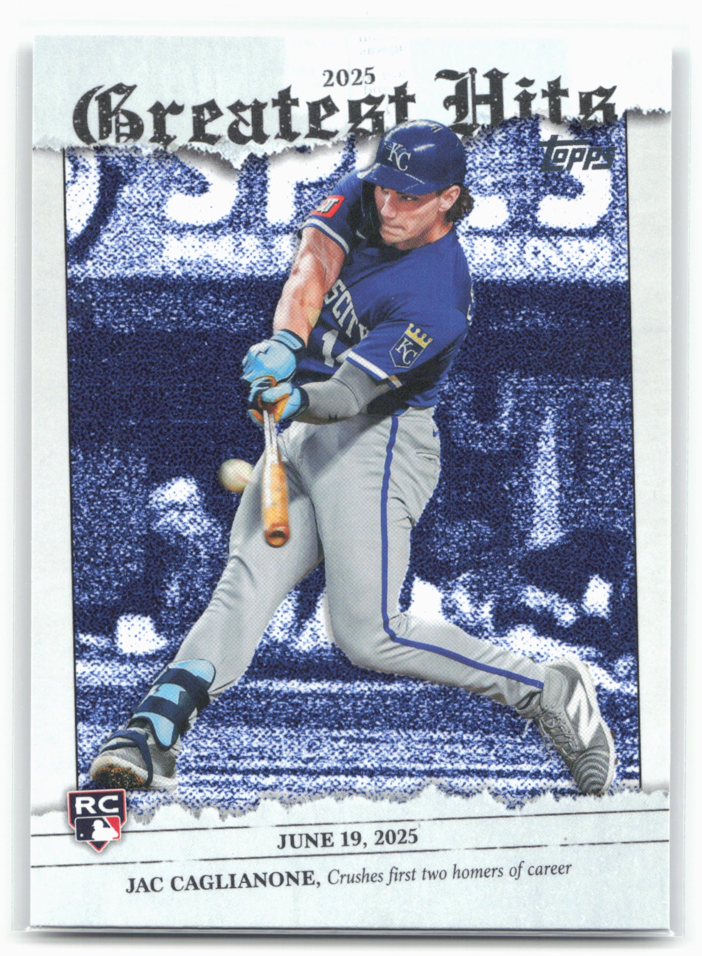 2026 Topps #GH-25 Jac Caglianone 2025 Greatest Hits